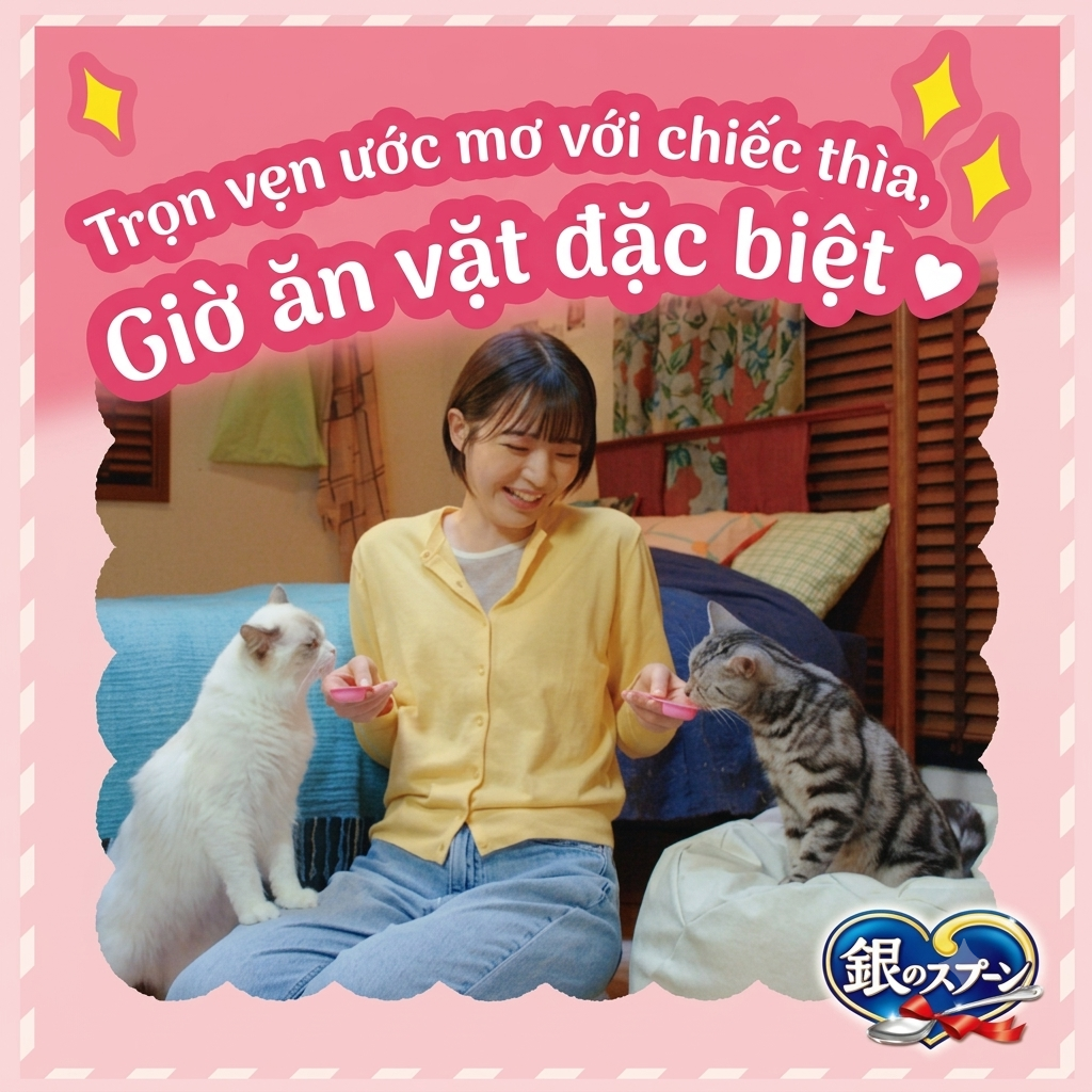 Silver Spoon Súp Thưởng Cho Mèo Dạng Thìa Vị Cá Ngừ 40g – Thơm Ngon, Mềm Mịn, Dễ Ăn