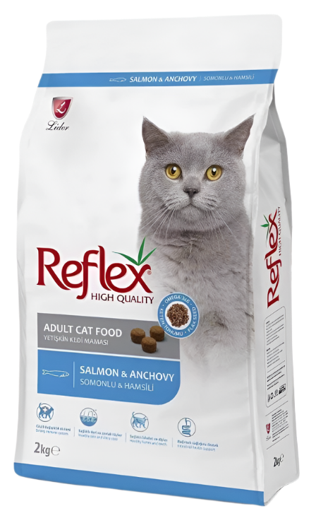 REFLEX DÀNH CHO MÈO TRƯỞNG THÀNH VỊ CÁ HỒI & CÁ CƠM - Tiệm Spa Bốn Chân