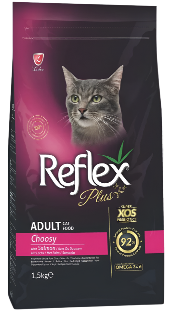 REFLEX PLUS DÀNH CHO MÈO TRƯỞNG THÀNH KÉN ĂN VỊ CÁ HỒI - Tiệm Spa Bốn Chân