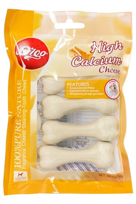 XƯƠNG GẶM SẠCH RĂNG THƠM MIỆNG CHO CHÓ ORGO 90G - Tiệm Spa Bốn Chân