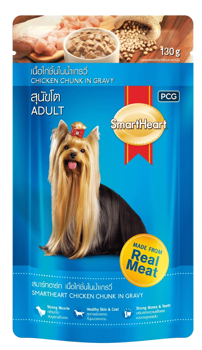 SMARTHEART PATE VỊ THỊT GÀ VIÊN NẤU XỐT - Tiệm Spa Bốn Chân