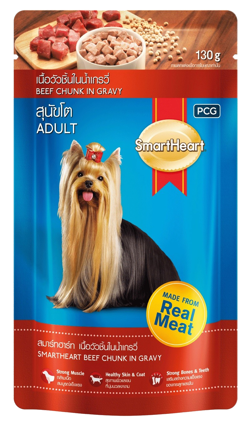 SMARTHEART PATE VỊ THỊT BÒ VIÊN NẤU XỐT - Tiệm Spa Bốn Chân