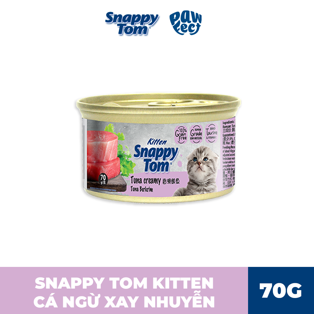 Snappy Tom Premium Tuna Creamy 70g