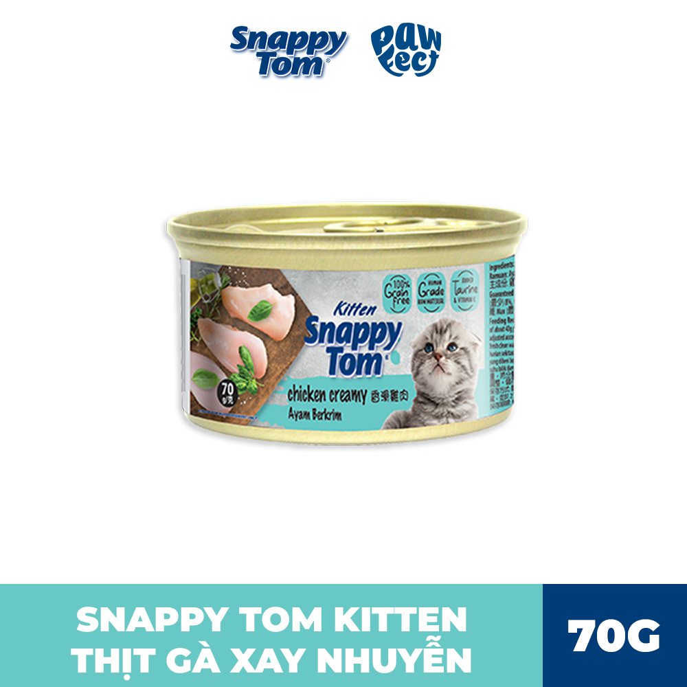 Snappy Tom Premium Chicken Creamy 70g