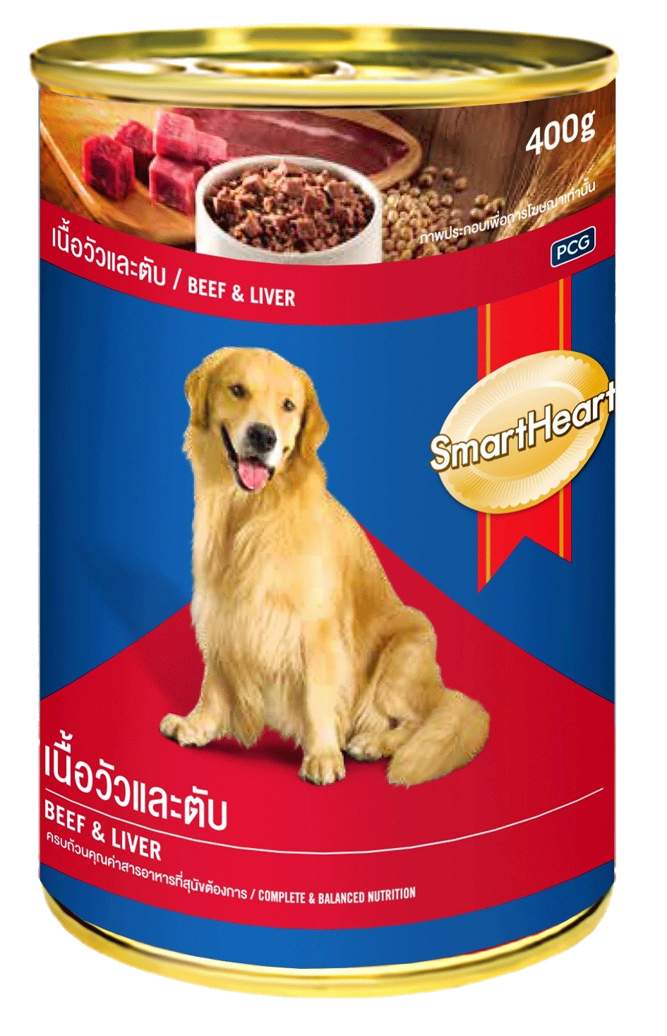 SMARTHEART PATE VỊ THỊT BÒ VÀ GAN - Tiệm Spa Bốn Chân