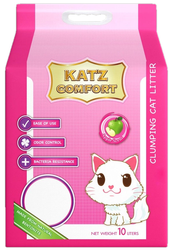 KATZ COMFORT NATURAL BENTONITE HƯƠNG TÁO - Tiệm Spa Bốn Chân