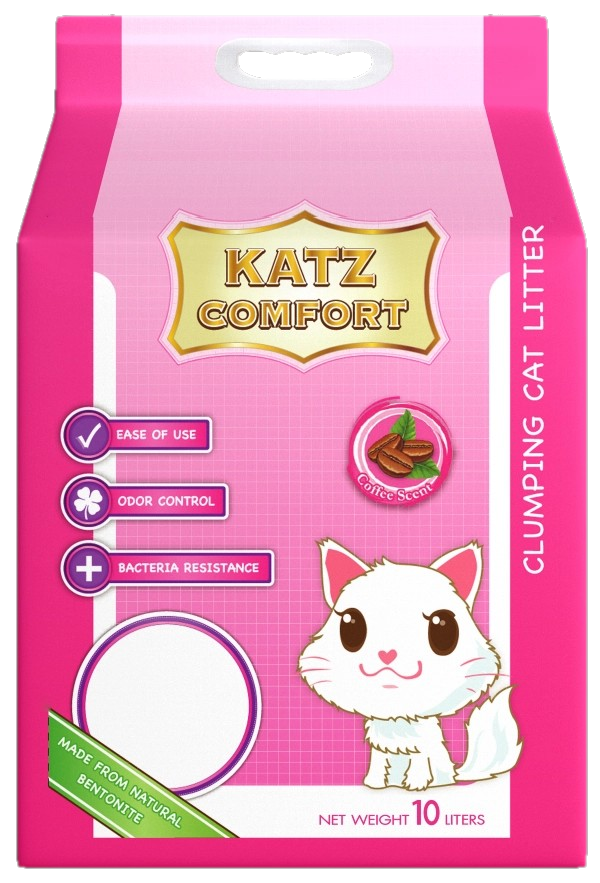 KATZ COMFORT NATURAL BENTONITE HƯƠNG CÀ PHÊ - Tiệm Spa Bốn Chân