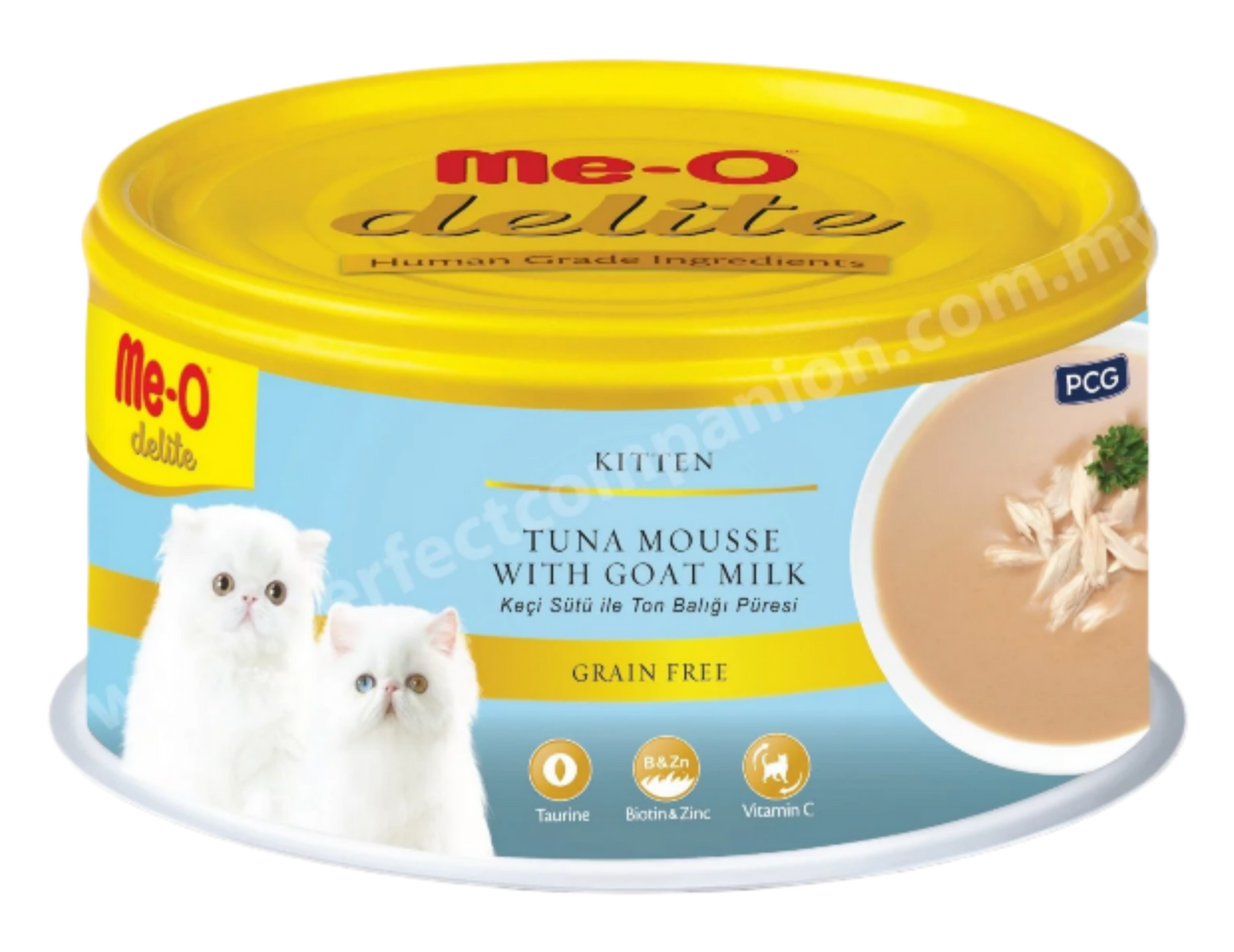 ME-O PATE DELITE MÈO CON VỊ CÁ NGỪ & SỮA DÊ 80G - Tiệm Spa Bốn Chân
