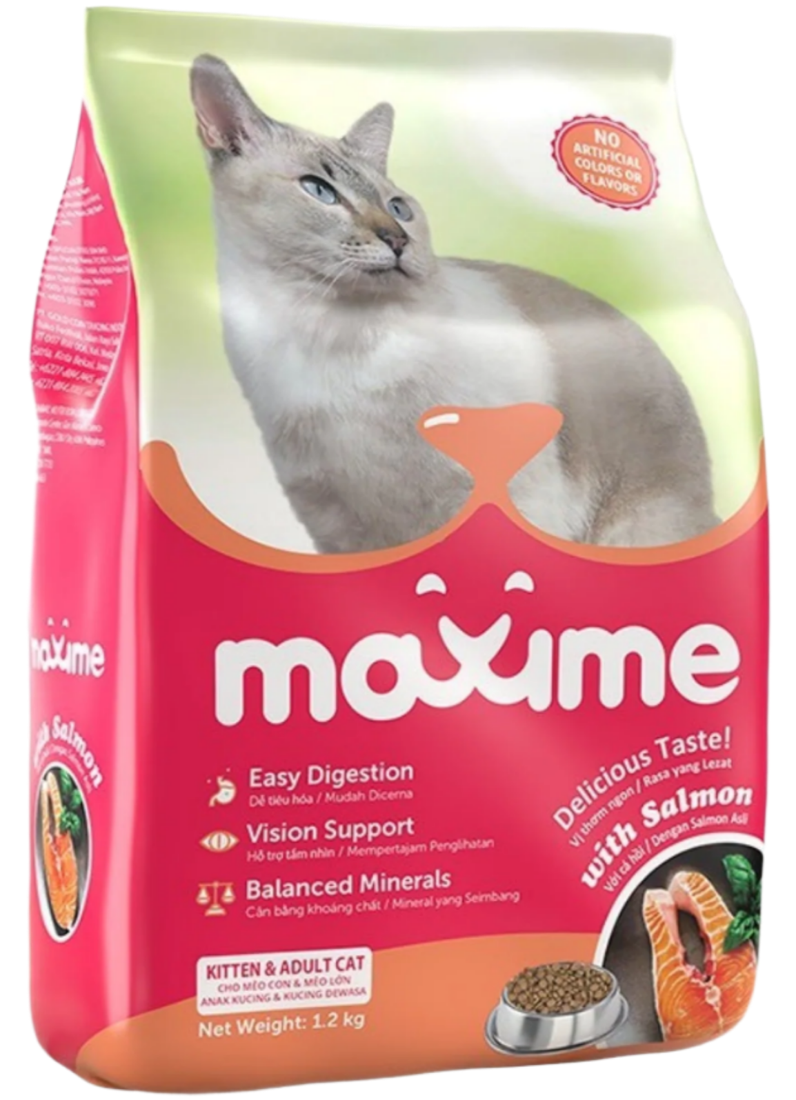 MAXIME KITTEN & ADULT CAT VỊ CÁ HỒI - Tiệm Spa Bốn Chân