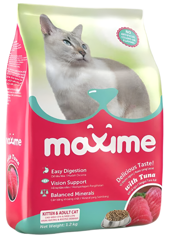 MAXIME KITTEN & ADULT CAT VỊ CÁ NGỪ - Tiệm Spa Bốn Chân