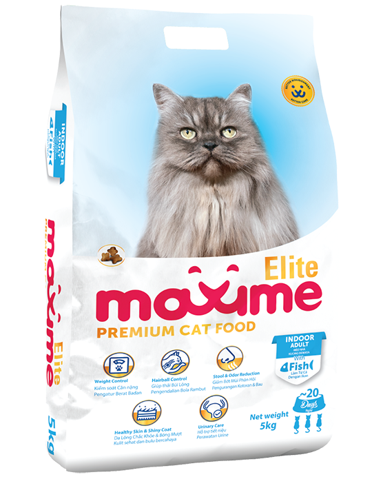 MAXIME ELITE ADULT CAT INDOOR VỊ CÁ BIỂN - Tiệm Spa Bốn Chân