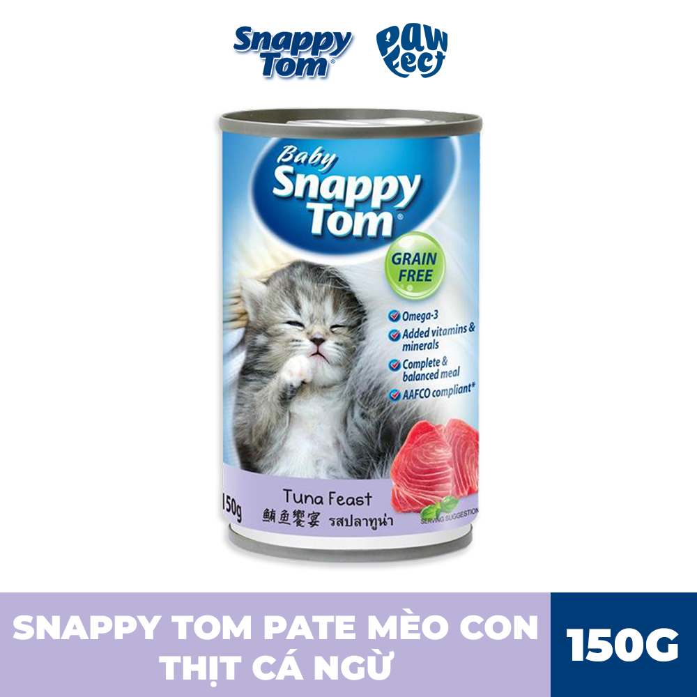Baby Snappy Tom With Tuna Feast 150g