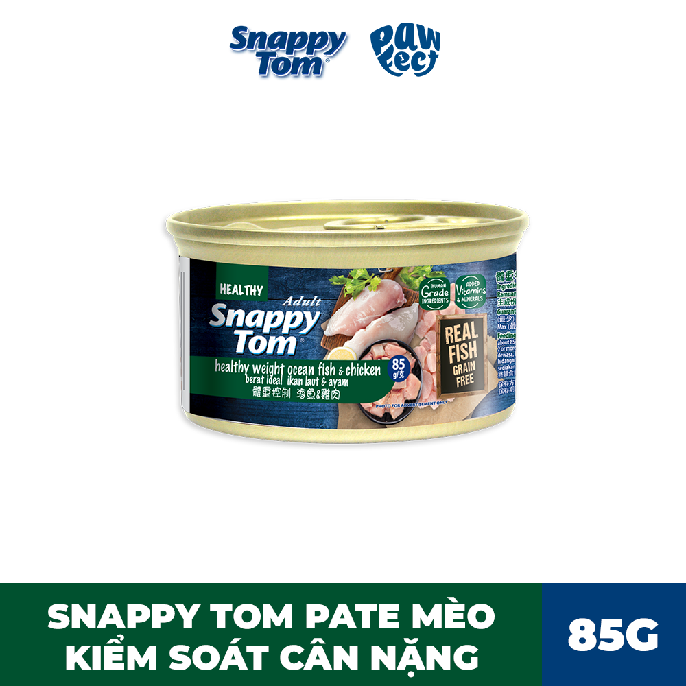 Snappy Tom Premium 85g Kiểm Soát Cân Nặng