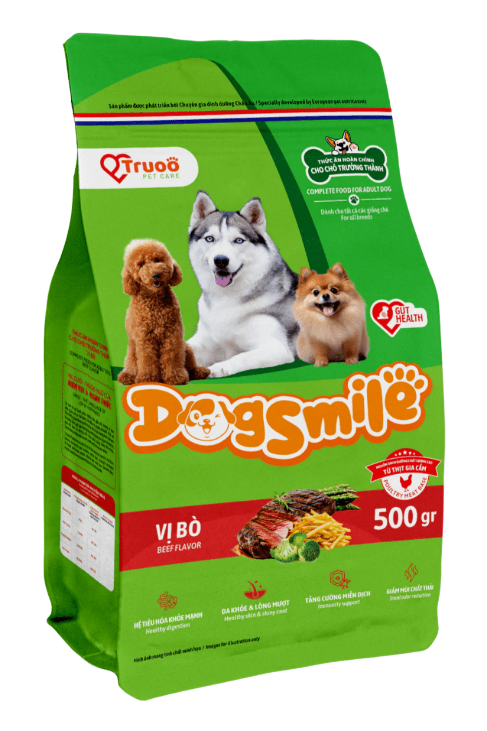 DOGSMILE CHÓ TRƯỞNG THÀNH - Tiệm Spa Bốn Chân