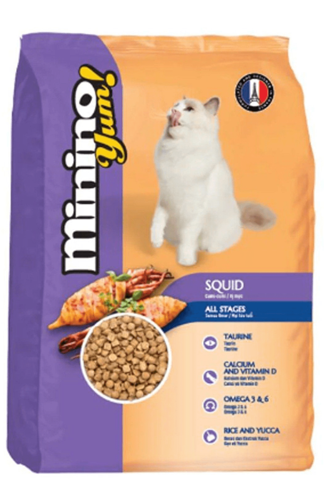 MININO YUM CHO MÈO VỊ MỰC - Tiệm Spa Bốn Chân