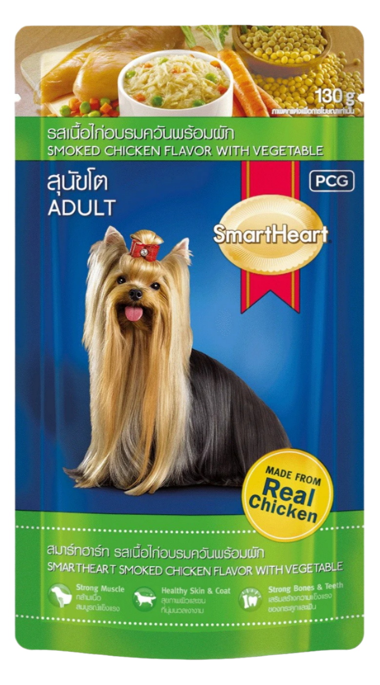 SMARTHEART PATE VỊ GÀ VÀ RAU CỦ - Tiệm Spa Bốn Chân