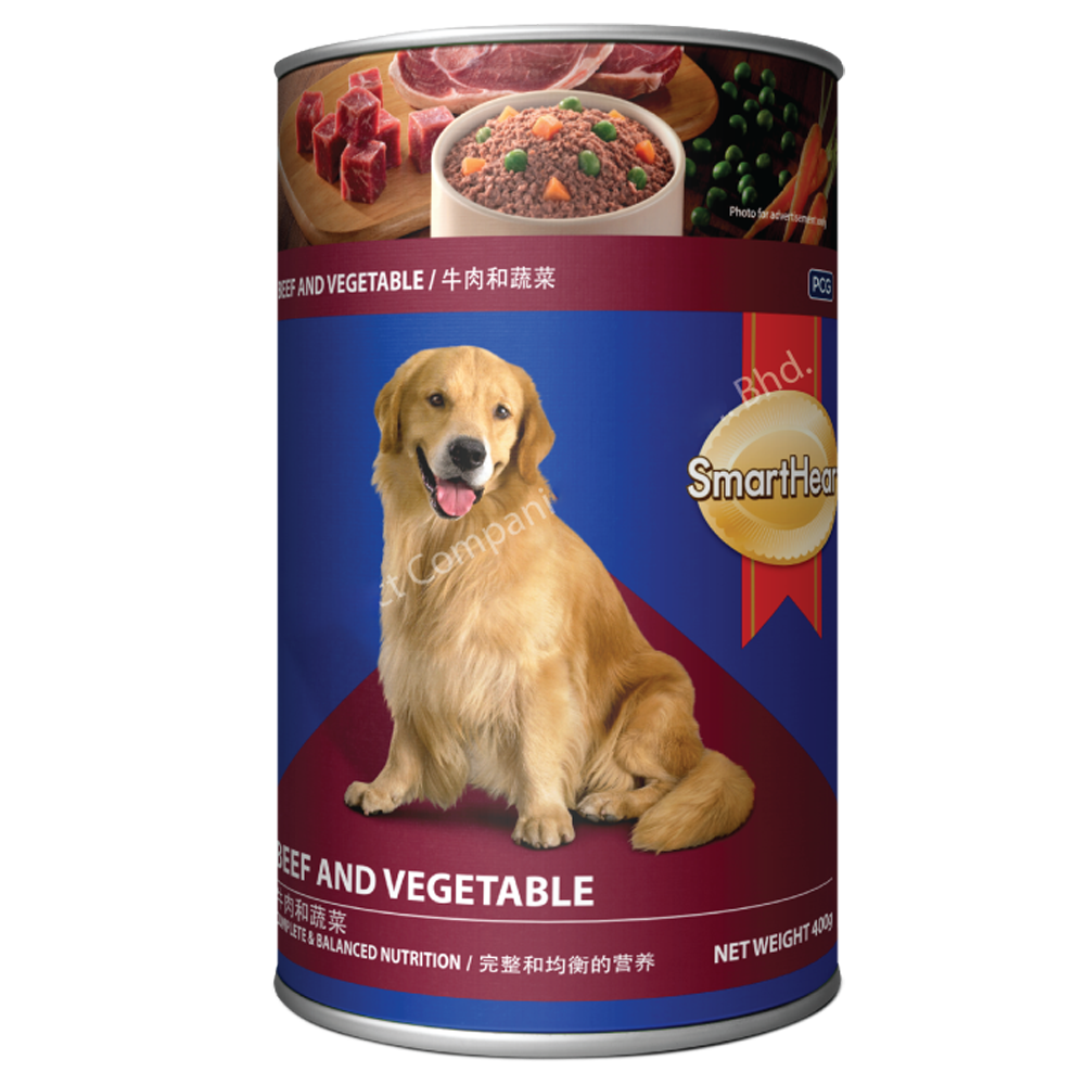 SMARTHEART PATE VỊ BÒ HẦM RAU CỦ - Tiệm Spa Bốn Chân