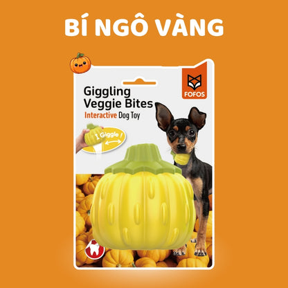 FOFOS Đồ Chơi Gặm Phát Tiếng Cười Hình Bông Cải Xanh Cho Chó – Chất Liệu TPR Kép Bền Chắc