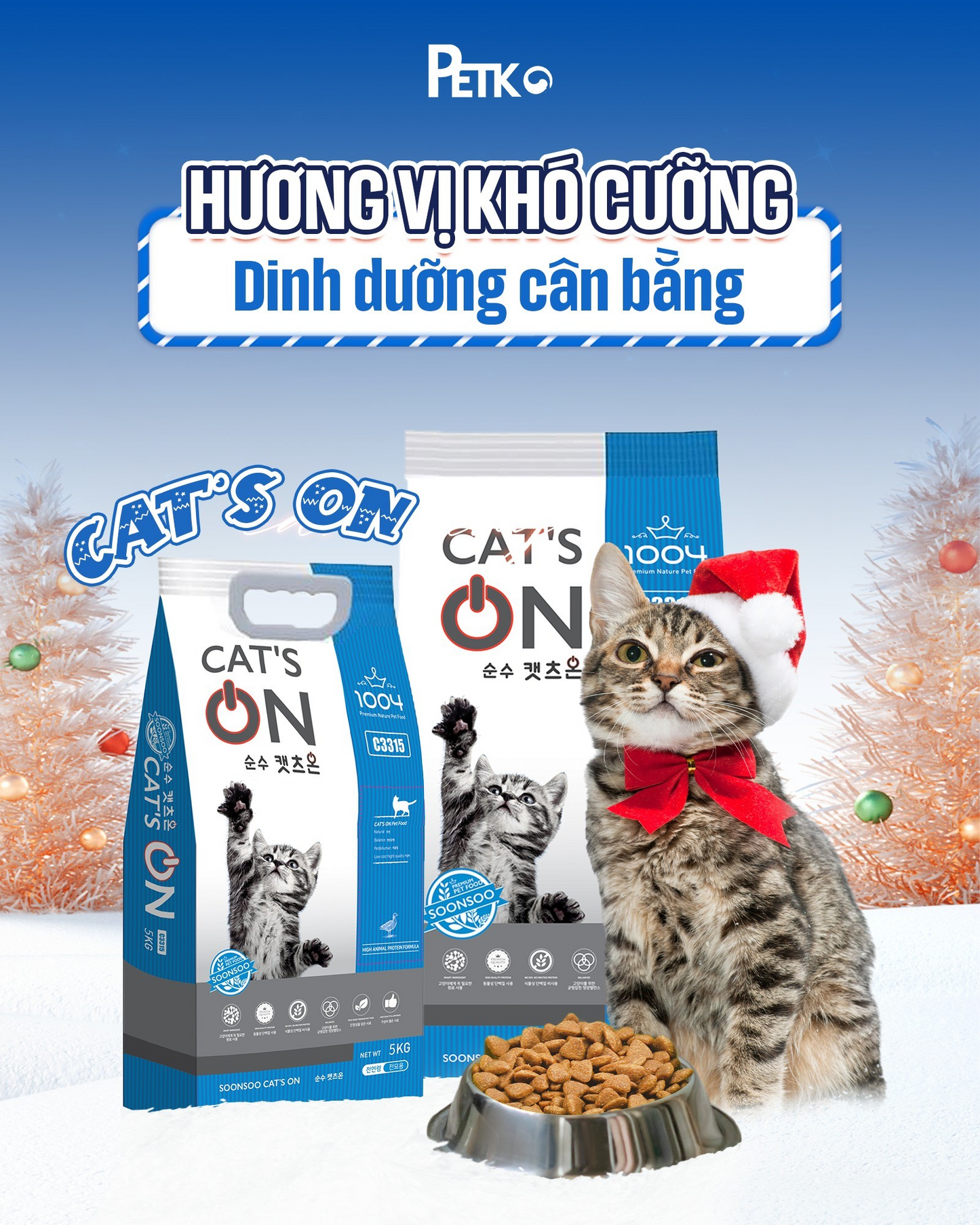 Soonsoo Cat's On Thức Ăn Hạt Cho Mèo