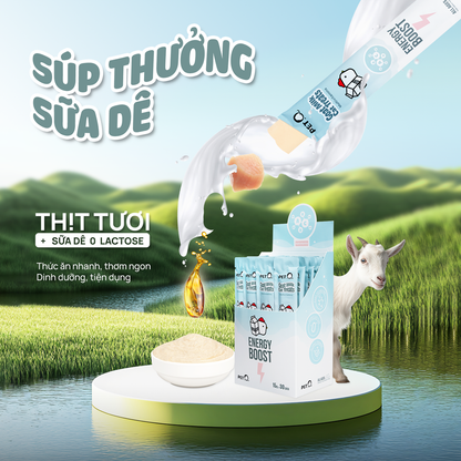 PetQ Súp Thưởng Sữa Dê 15g Vị Cỏ Mèo Tăng Cường Tiêu Hóa