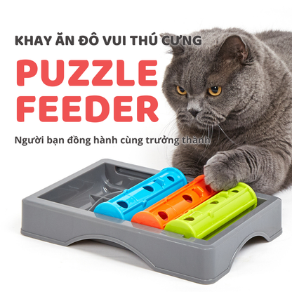 FOFOS Đồ Chơi Xếp Hình Giấu Đồ Ăn Cho Chó Mèo – Kích Thích Trí Tuệ 26.5x18.2x6cm