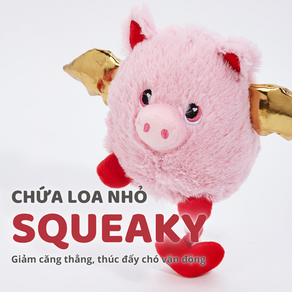 FOFOS Đồ Chơi Nhồi Bông Hình Trái Tim Mũi Tên "XOXO" Có Còi Kêu Cho Chó – Bộ Sưu Tập Valentine