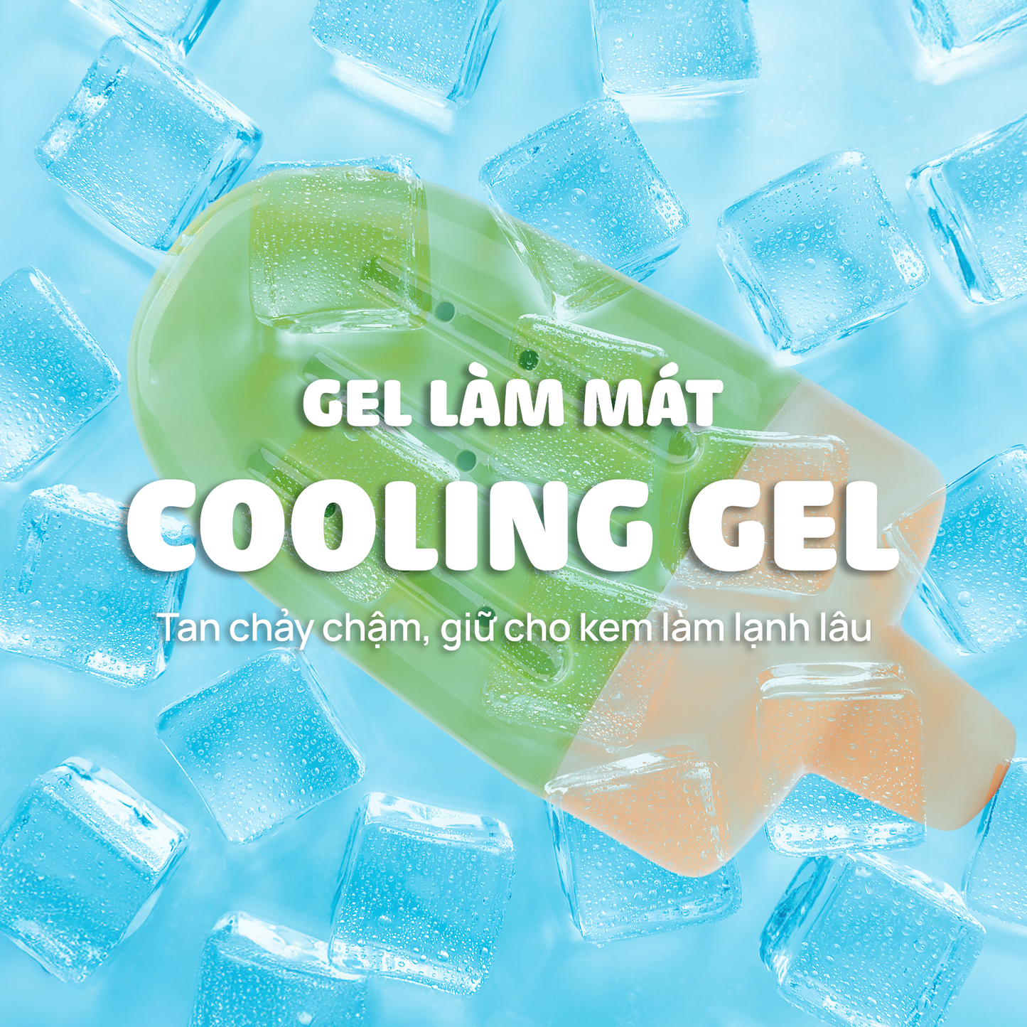 FOFOS Đồ Chơi Que Kem Làm Mát Cho Chó – Cooling Ice Lolly Giải Nhiệt, Hỗ Trợ Mọc Răng
