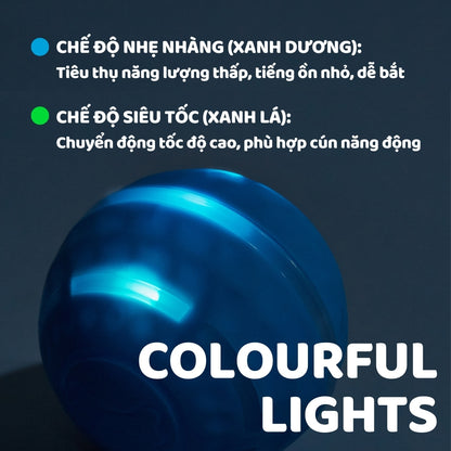 FFOFOS Bóng Lăn Tự Động Thông Minh Đèn LED Cho Chó – Sạc Nhanh Type-C, Chống Nước 8.5x8.5x8.5cm