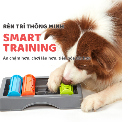 FOFOS Đồ Chơi Xếp Hình Giấu Đồ Ăn Cho Chó Mèo – Kích Thích Trí Tuệ 26.5x18.2x6cm