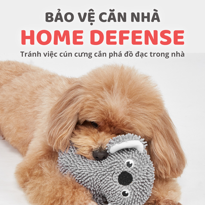 FOFOS Đồ Chơi Nhồi Bông Hình Gấu Koala Tua Rua Bền Chắc Có Còi Kêu Cho Chó
