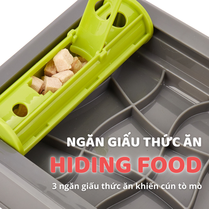 FOFOS Đồ Chơi Xếp Hình Giấu Đồ Ăn Cho Chó Mèo – Kích Thích Trí Tuệ 26.5x18.2x6cm
