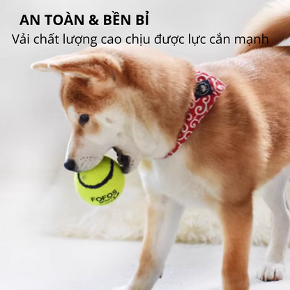 FOFOS Bóng Tennis Thể Thao Có Còi Kêu Cho Chó – Chất Liệu Cao Su Tự Nhiên & Vải Nỉ Bền Chắc