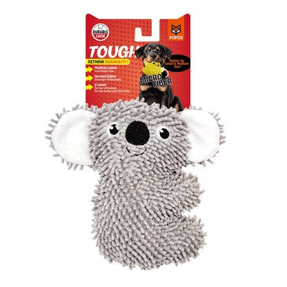 FOFOS Đồ Chơi Nhồi Bông Hình Gấu Koala Tua Rua Bền Chắc Có Còi Kêu Cho Chó