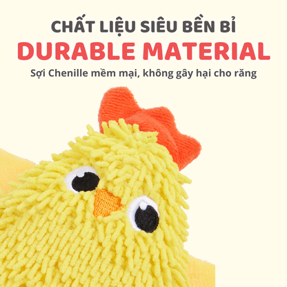 FOFOS Đồ Chơi Nhồi Bông Hình Gấu Koala Tua Rua Bền Chắc Có Còi Kêu Cho Chó