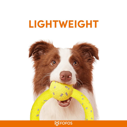 FOFOS Đồ Chơi Vòng Kéo Co Siêu Bền Chống Cắn Cho Chó – Nổi Trên Nước, Màu Vàng
