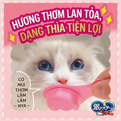 Silver Spoon Súp Thưởng Cho Mèo Dạng Thìa Additives Free Vị Cá Ngừ 40g – Không Chất Điều Vị, Tạo Màu