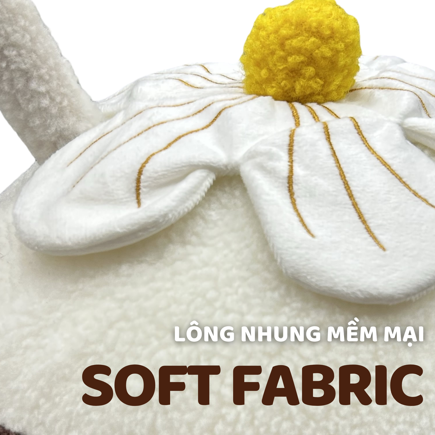 FOFOS Trụ Cào Móng Hình Trái Dừa Kèm Hoa Trang Trí Cho Mèo – Dây Sisal Tự Nhiên 28.5x25cm
