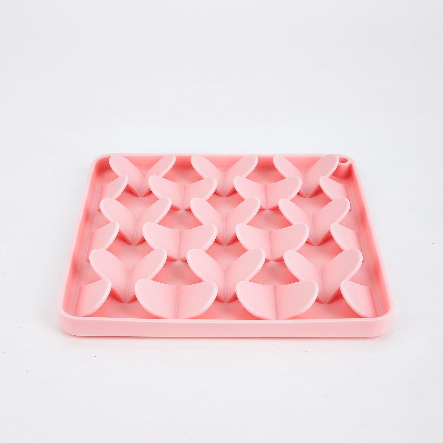 FOFOS Licking Mat – Thảm Liếm Silicone Cho Chó Mèo Giảm Lo Âu, Chậm Ăn & Sạch Răng (Màu Hồng)