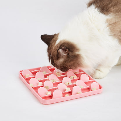 FOFOS Licking Mat – Thảm Liếm Silicone Cho Chó Mèo Giảm Lo Âu, Chậm Ăn & Sạch Răng (Màu Hồng)