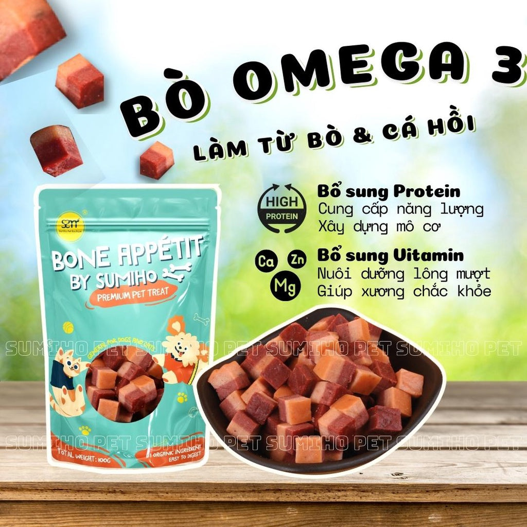 BÁNH THƯỞNG BONE APPETIT - Tiệm Spa Bốn Chân