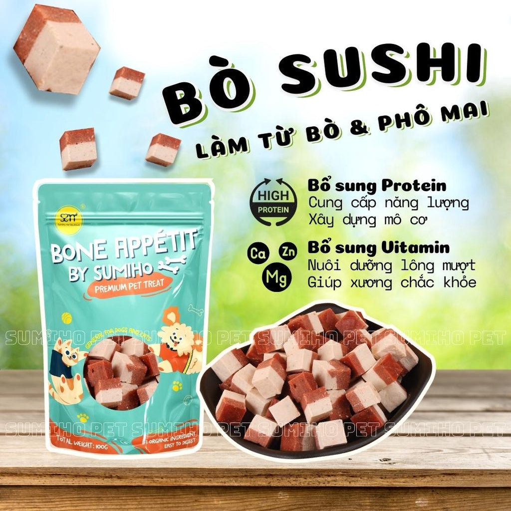 BÁNH THƯỞNG BONE APPETIT - Tiệm Spa Bốn Chân