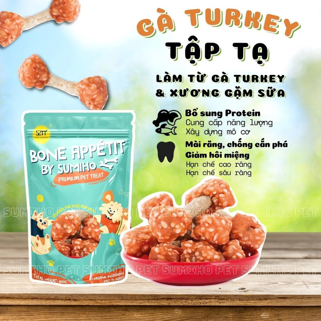 BÁNH THƯỞNG BONE APPETIT - Tiệm Spa Bốn Chân