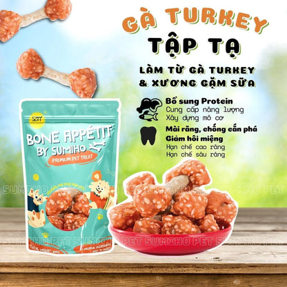 BÁNH THƯỞNG BONE APPETIT - Tiệm Spa Bốn Chân