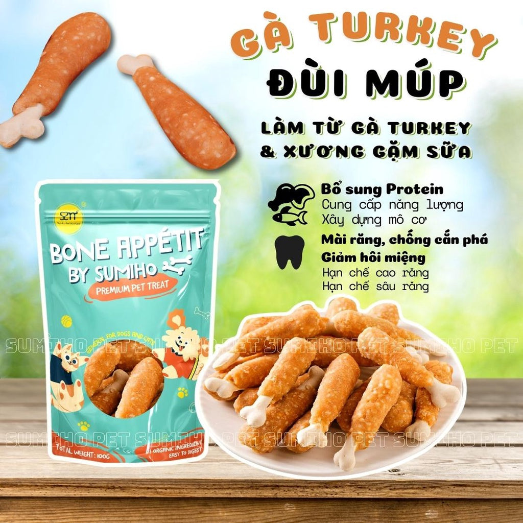 BÁNH THƯỞNG BONE APPETIT - Tiệm Spa Bốn Chân