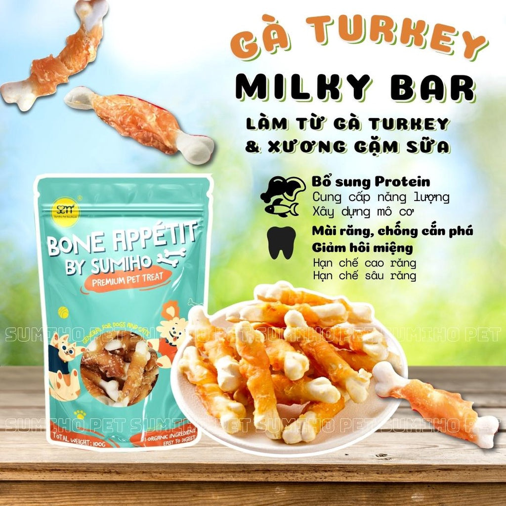 BÁNH THƯỞNG BONE APPETIT - Tiệm Spa Bốn Chân