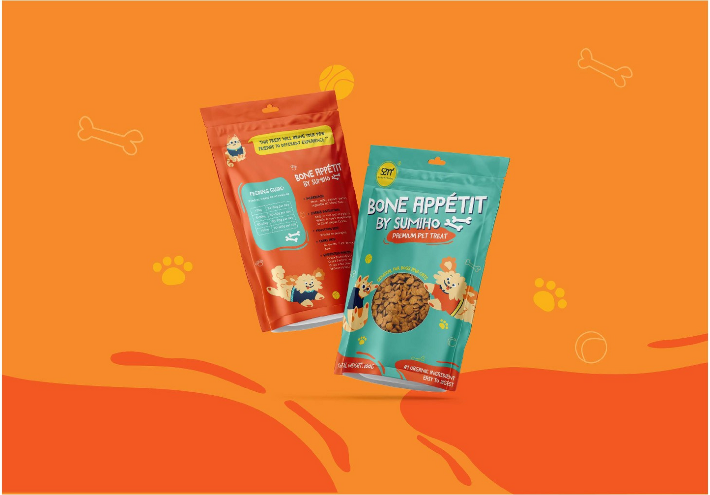 BÁNH THƯỞNG BONE APPETIT - Tiệm Spa Bốn Chân