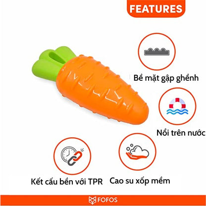 FOFOS Đồ Chơi Gặm Có Còi Kêu Hình Bắp Ngô Cỡ Nhỏ Cho Chó – Chất Liệu TPR Bền Chắc