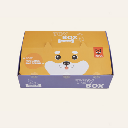 FOFOS Đồ Chơi Cắn Gặm Nhồi Bông Hình Chuột Có Còi Kêu Cho Chó 21.5x14x5.5cm
