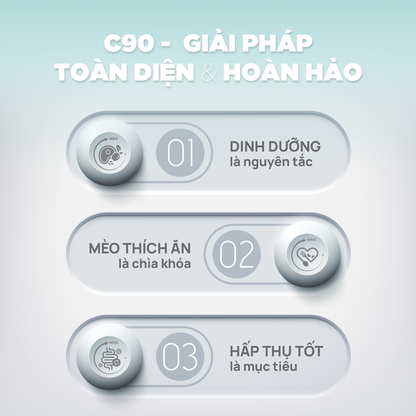 PetQ Churro C90 Thức Ăn Hạt Cho Mèo Túi Dùng Thử 50g