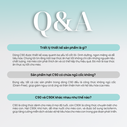 PetQ Churro C90 Thức Ăn Hạt Cho Mèo Túi Dùng Thử 50g